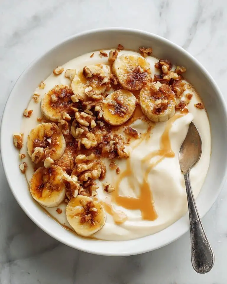 Caramelized Banana Yogurt Bowl Recipe
