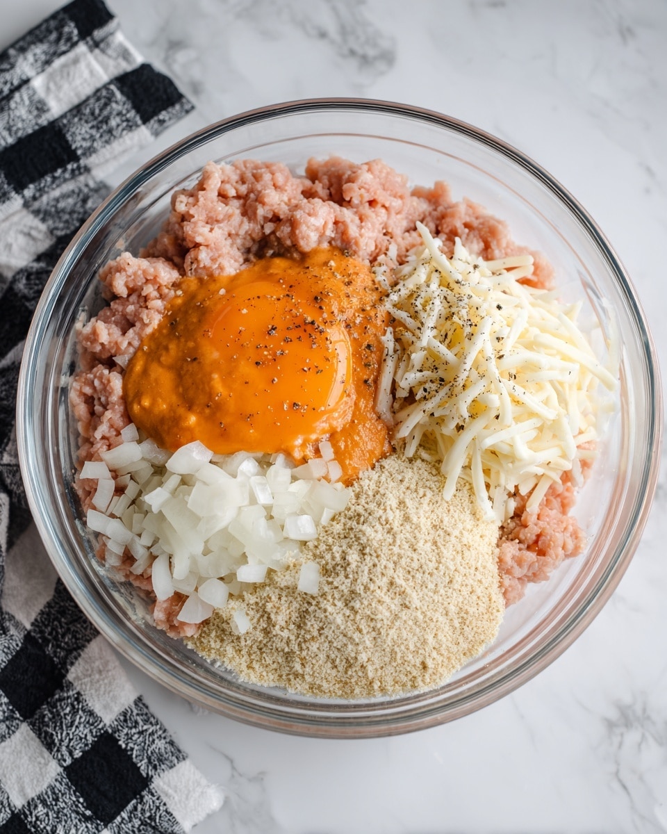 Cheddar-Stuffed Buffalo Chicken Meatloaf Recipe - Recipe Image
