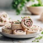 Italian Salami and Provolone Pinwheels Recipe
