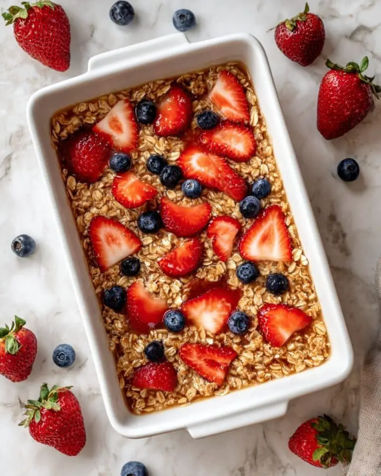 Mixed Berry Baked Oatmeal Recipe