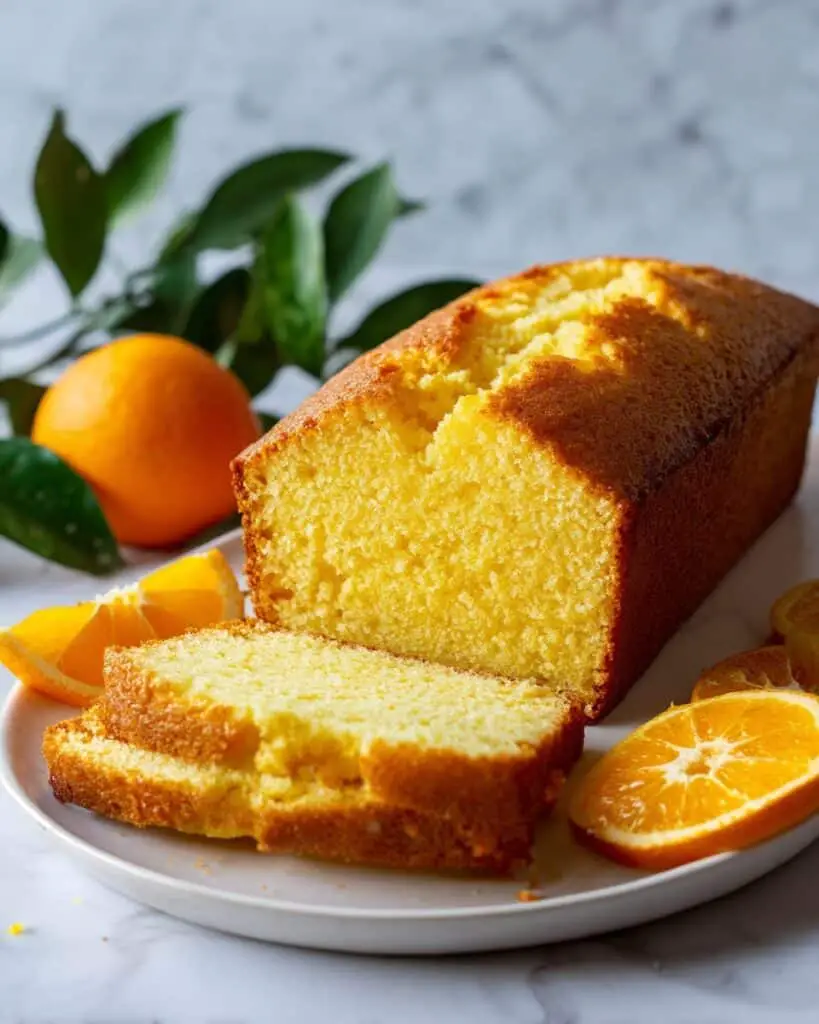 Gluten-Free Orange Almond Loaf Cake Recipe