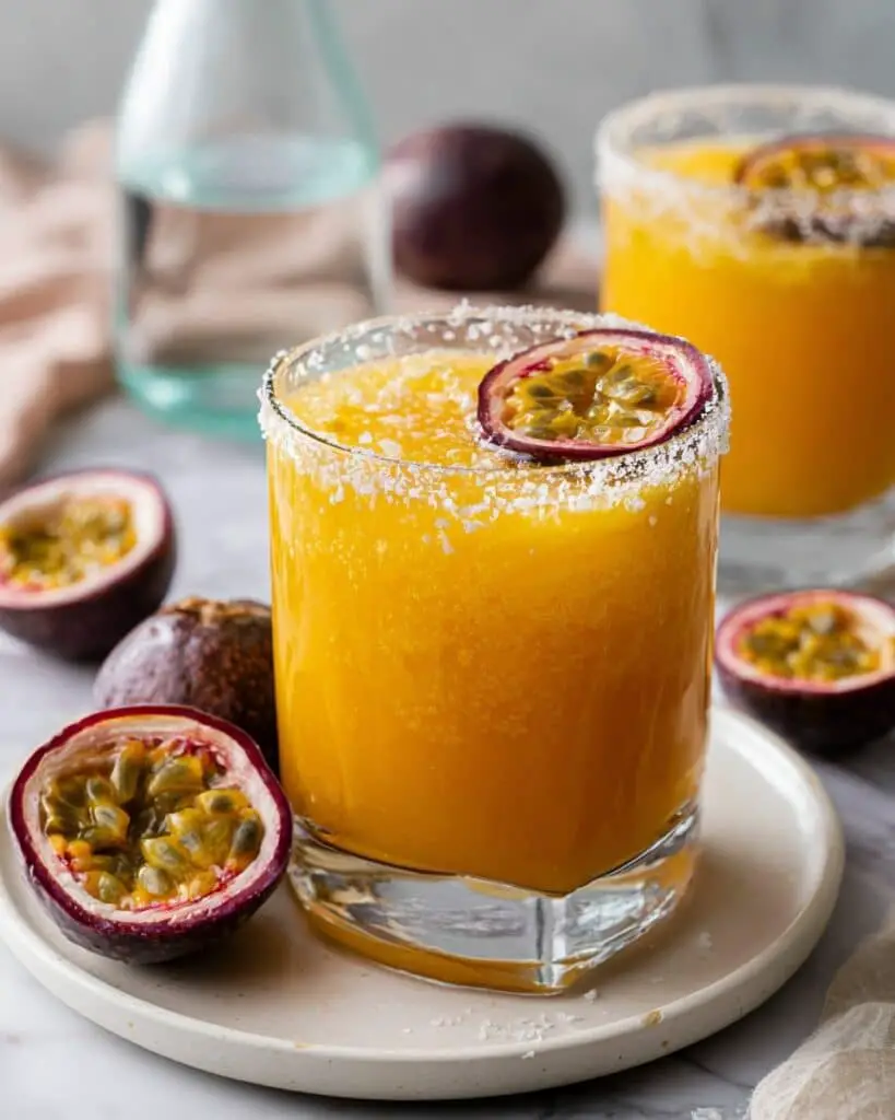 Frozen Passion Fruit Mezcalita Recipe