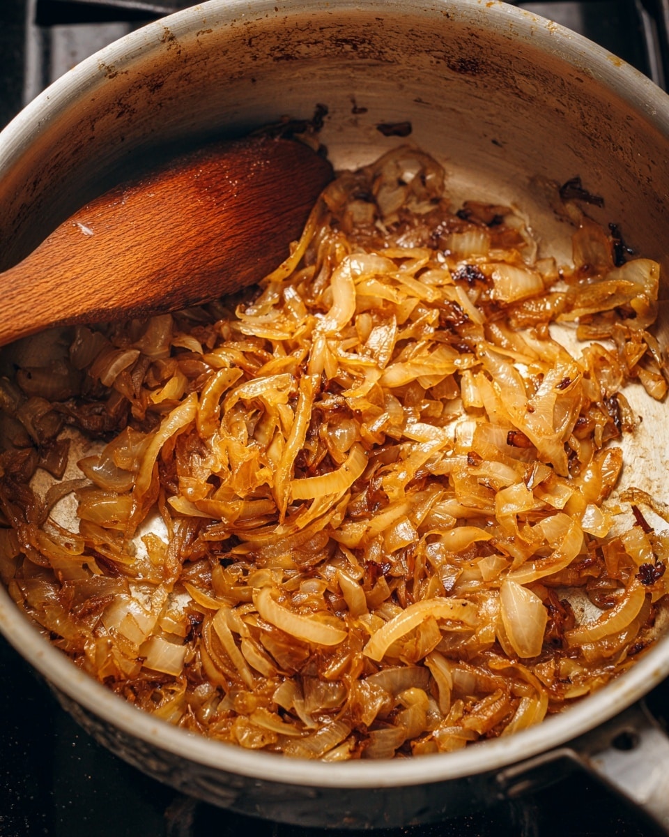 French Onion Chicken with Melted Gruyere and Parmesan Recipe - Recipe Image