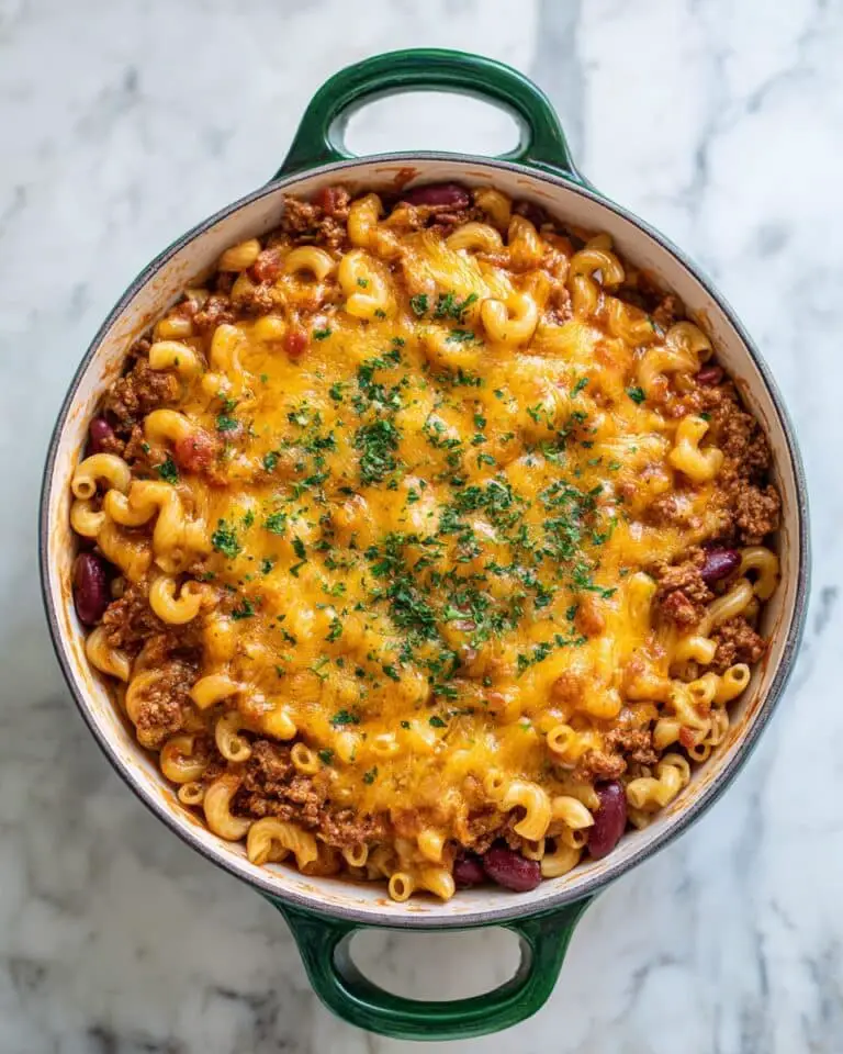 Chili Mac and Cheese Bake Recipe