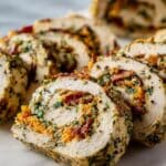 Cheddar and Broccoli Chicken Roulade Recipe