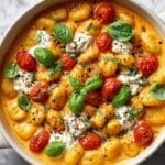 Creamy Tomato Gnocchi with Burrata Recipe
