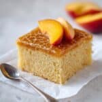 Easy Brown Sugar Peach Cake Recipe