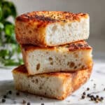 Black Pepper Focaccia (Easy No-Knead Recipe) Recipe