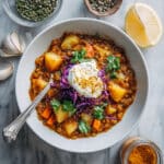 Creamy Mung Bean Soup with Spices and Vegetables Recipe
