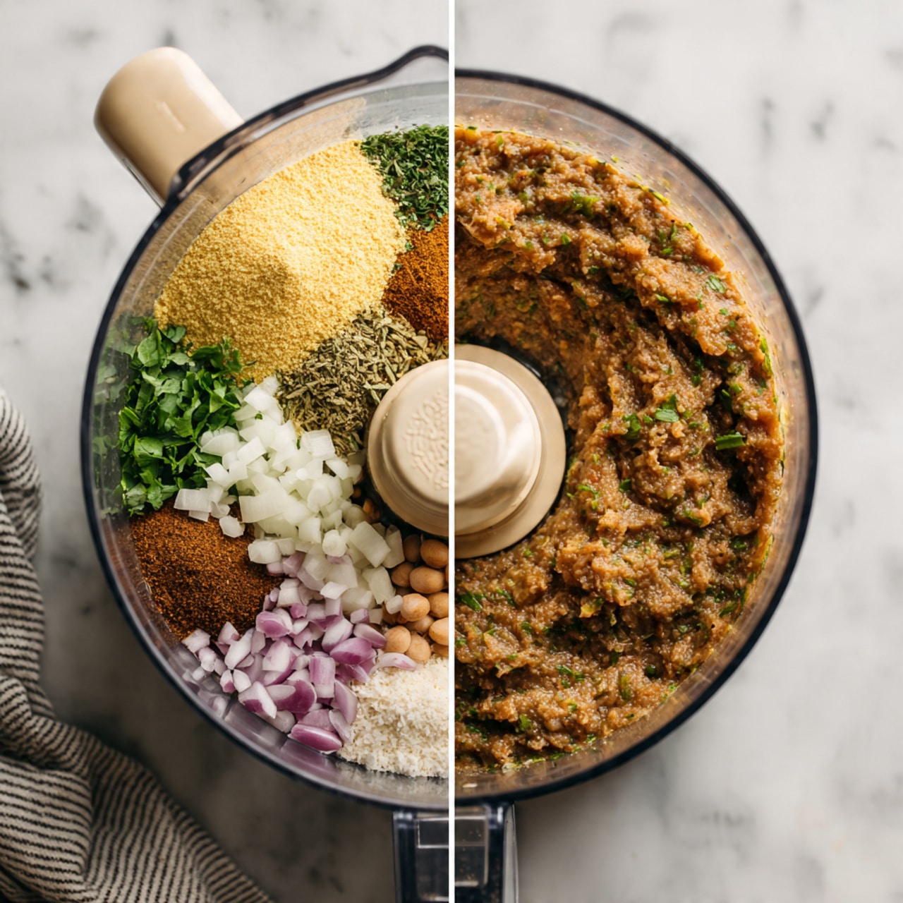 Creamy Lentil Patties with Lemon and Parsley Recipe - Recipe Image