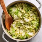 Sautéed Napa Cabbage with Garlic and Vinegar Recipe