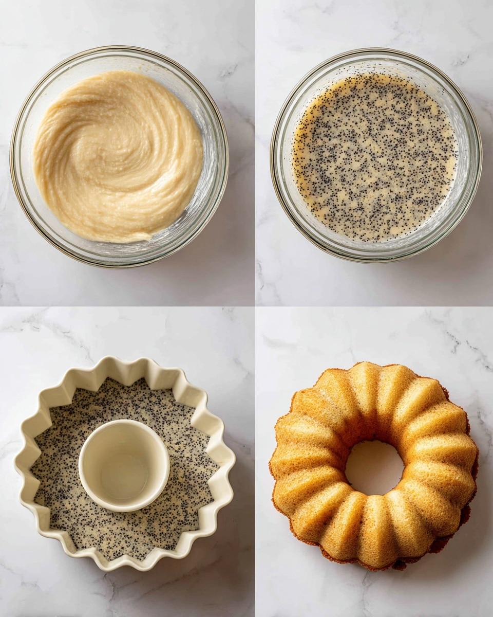 Lemon Poppy Seed Cake Recipe - Recipe Image