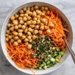Chickpea Salad with Carrots and Dill Recipe