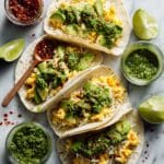 Avo Chimichurri Breakfast Tacos Recipe