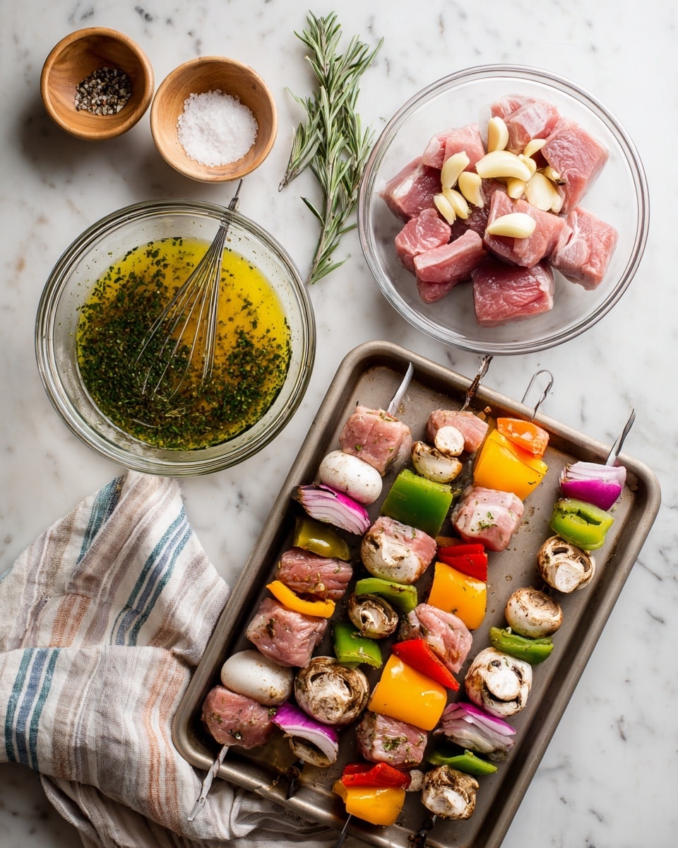 Lemon Herb Steak Kabobs Recipe - Recipe Image