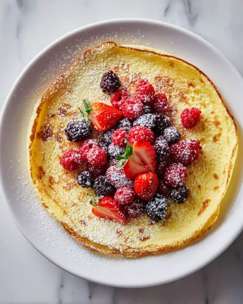 Fluffy Dutch Baby (German Pancakes) Recipe