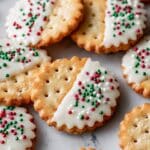 Ritz Cracker Cookies with Peanut Butter and White Chocolate Recipe