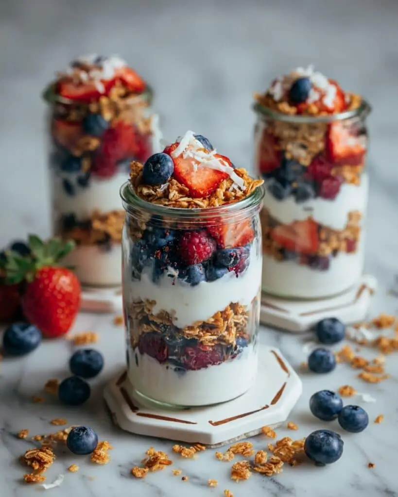 Fruit and Yogurt Parfaits Recipe