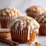Keto Gingerbread Muffins with Keto-Friendly Glaze Recipe