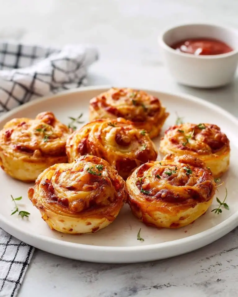 Pizza Pepperoni Pinwheels Recipe