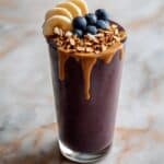 Peanut Butter Blueberry Banana Smoothie Recipe