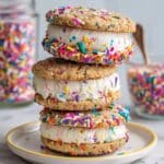 Funfetti Birthday Cake Ice Cream Sandwiches Recipe
