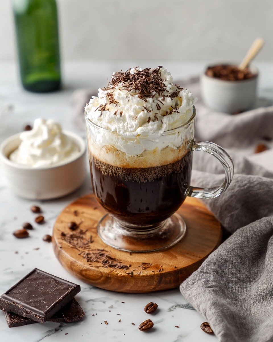 How to Make Irish Coffee Recipe - Recipe Image