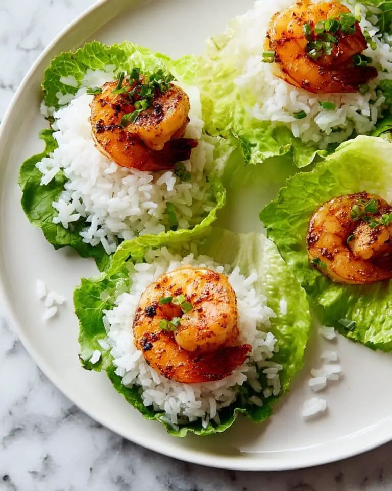 Peanut and Calabrian Chili Shrimp Lettuce Wraps Recipe