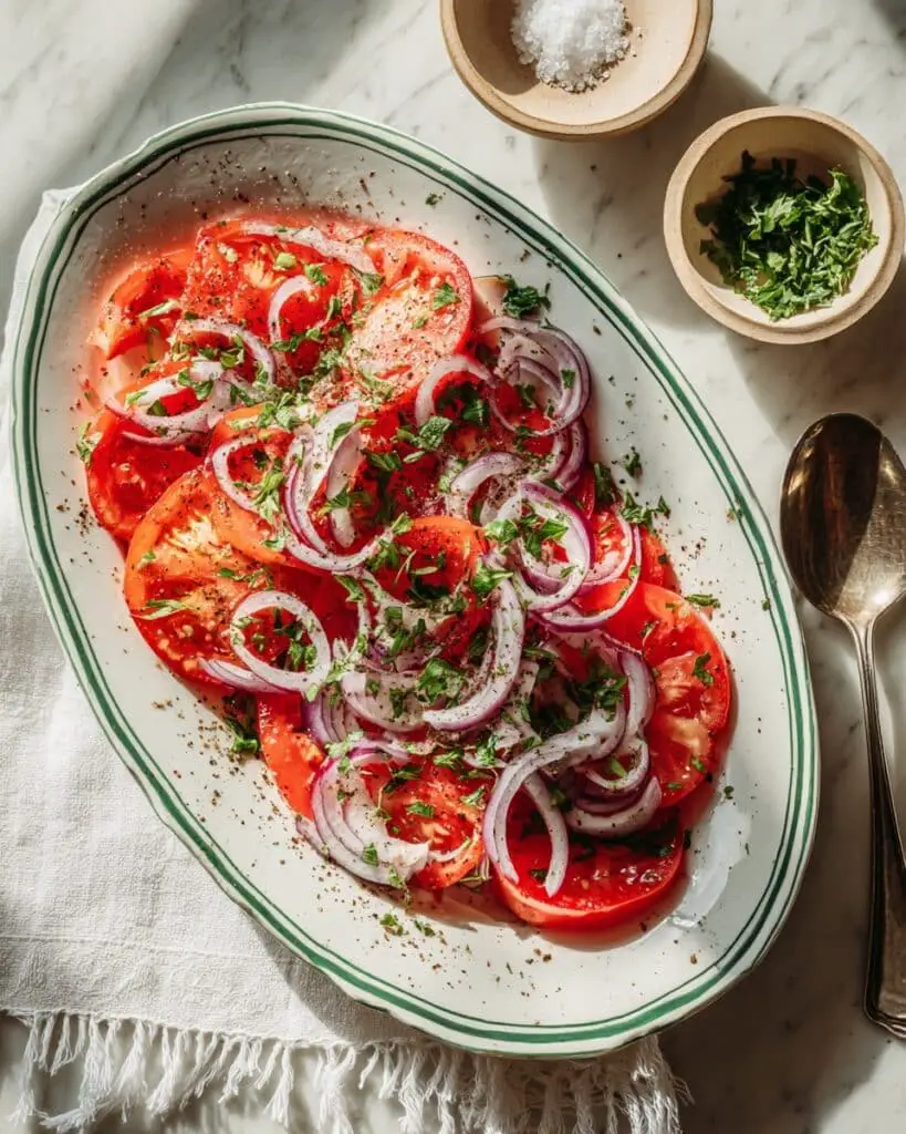 Tomato Salad with Onions Recipe