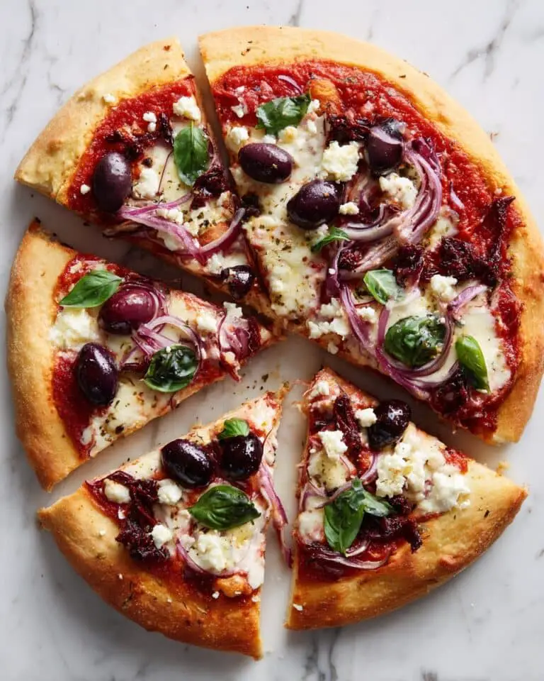 Mediterranean Pizza Recipe