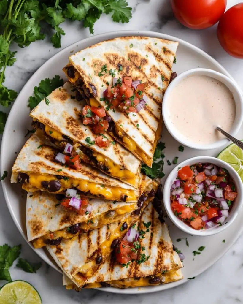 Farmers Market Veggie Quesadilla Recipe