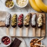Frozen Chocolate Bananas with Nuts, Coconut, and Cocoa Nibs Recipe
