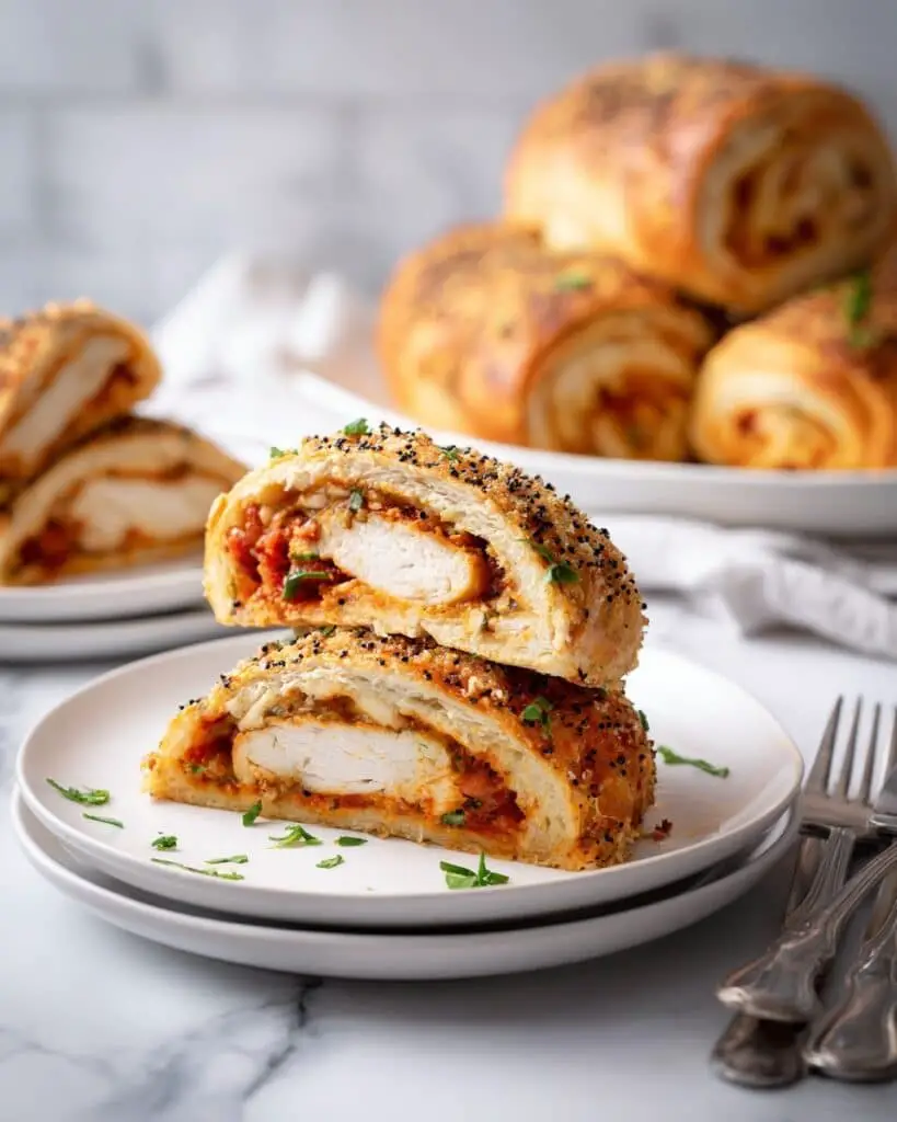 Air Fryer Chicken in Puff Pastry Recipe
