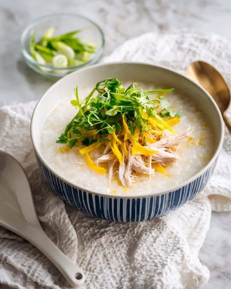 Quick & Easy Chicken Congee Recipe