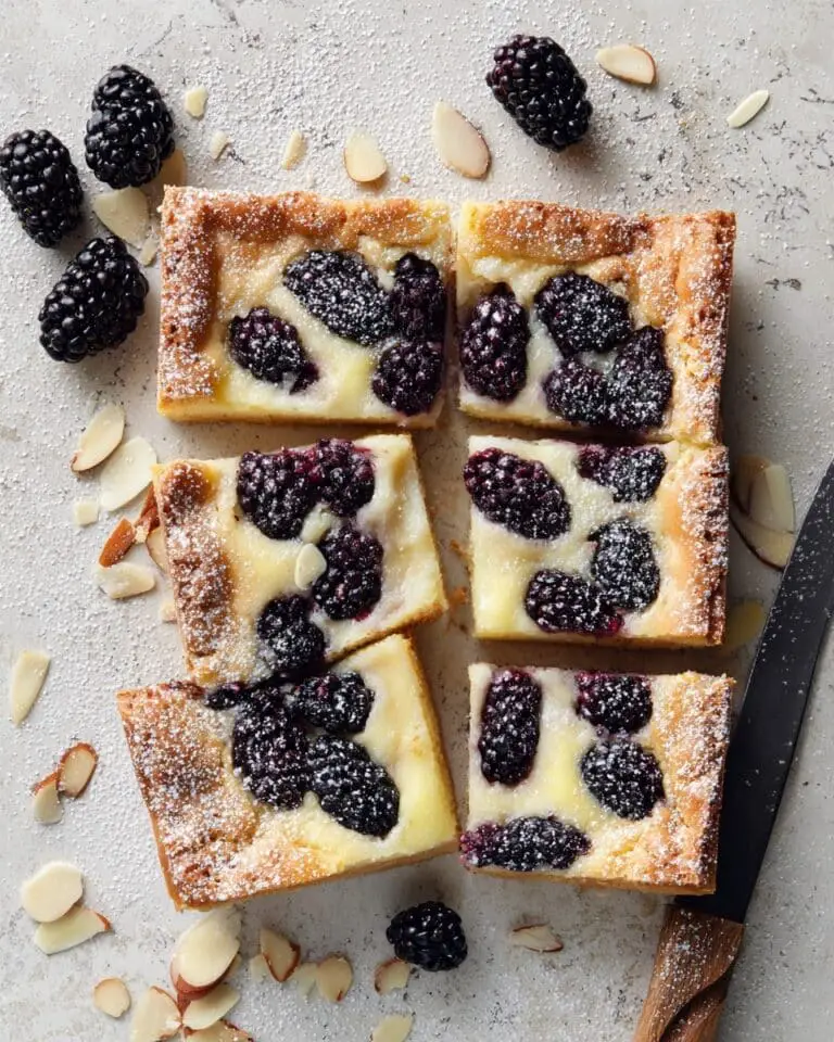 Blackberry Lavender White Chocolate Clafoutis Recipe