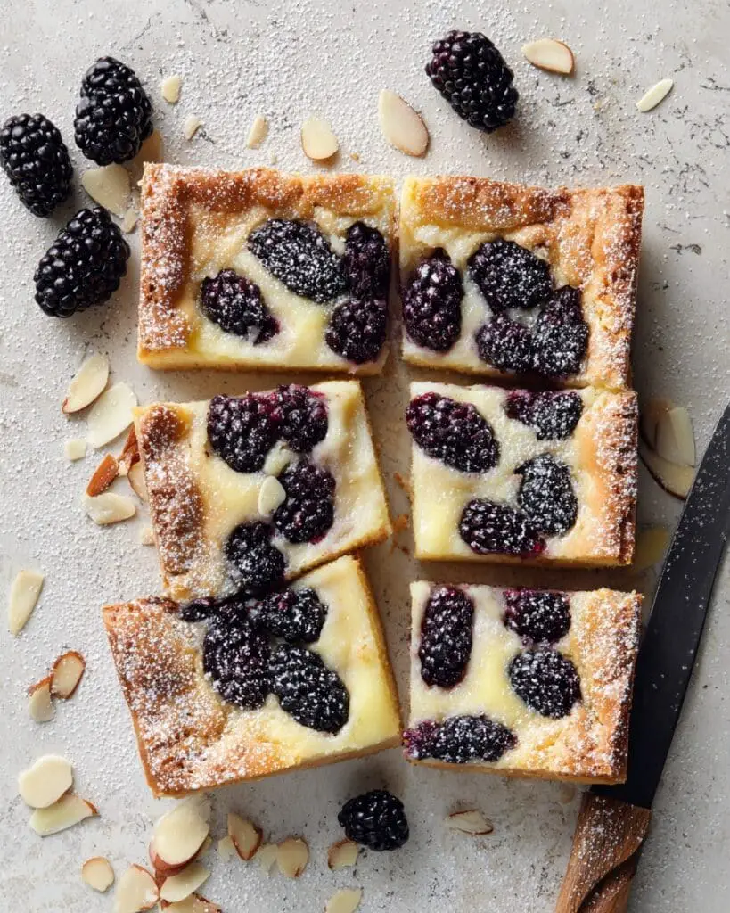 Blackberry Lavender White Chocolate Clafoutis Recipe