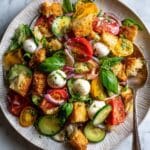 Layered Panzanella Salad Recipe