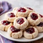 Maple Almond Thumbprint Cookies Recipe
