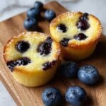 Cottage Cheese Cloud Bread with Blueberries Recipe
