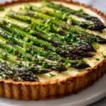 Lemon Ricotta Asparagus Tart Recipe
