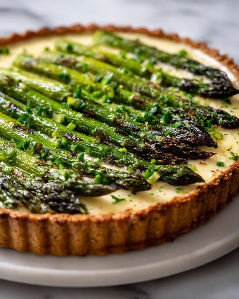 Lemon Ricotta Asparagus Tart Recipe