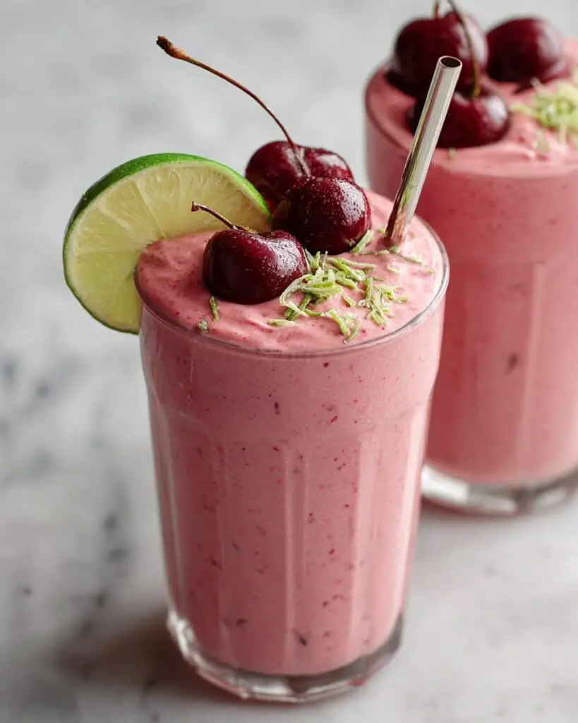 Cherry Lime Smoothie Recipe