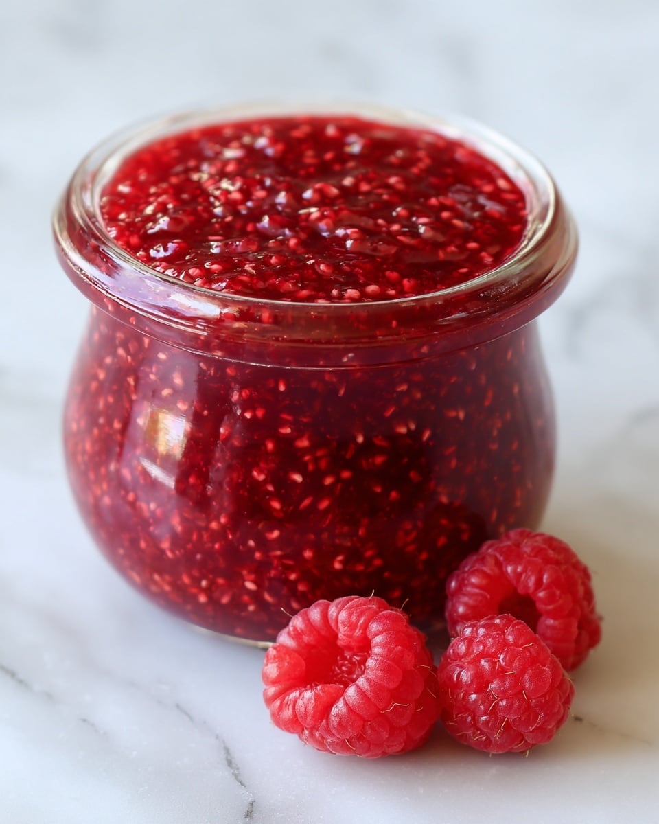 Raspberry Compote (Raspberry Sauce) Recipe - Recipe Image