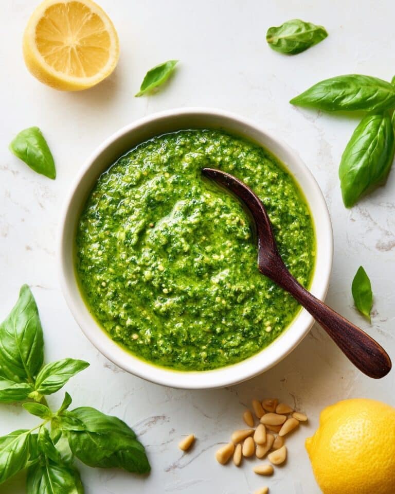 Homemade Basil Pesto Recipe