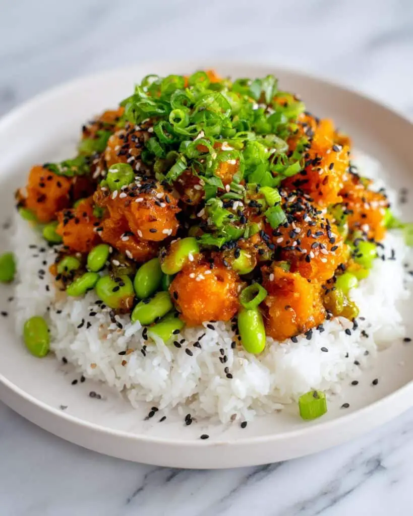 Gochujang Tofu & Edamame Stir Fry Recipe