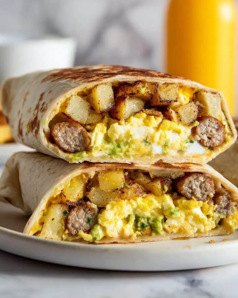 High-Protein Breakfast Burrito Recipe