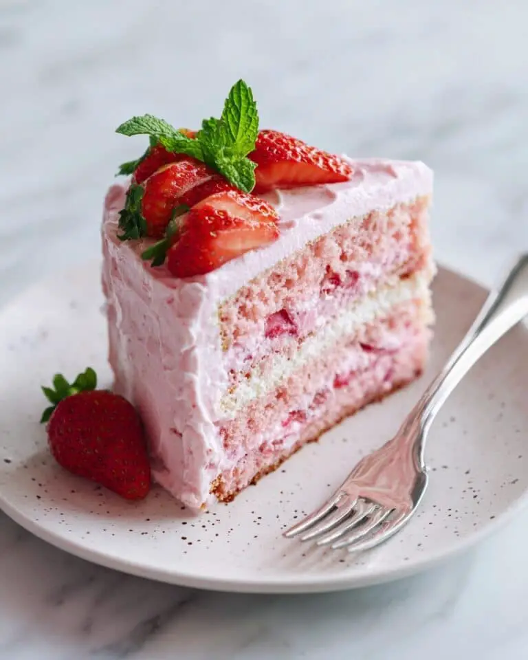 Strawberry Cake Recipe That Tastes Fresh Recipe