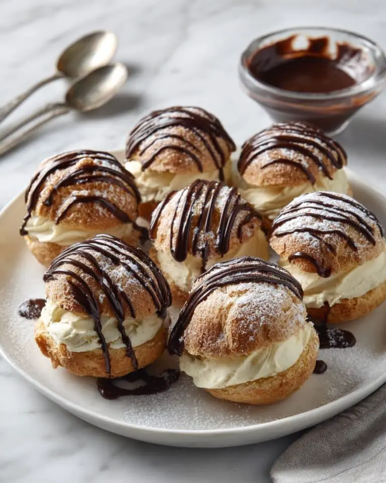 Cream Puff Recipe with Vanilla or Chocolate Filling Recipe