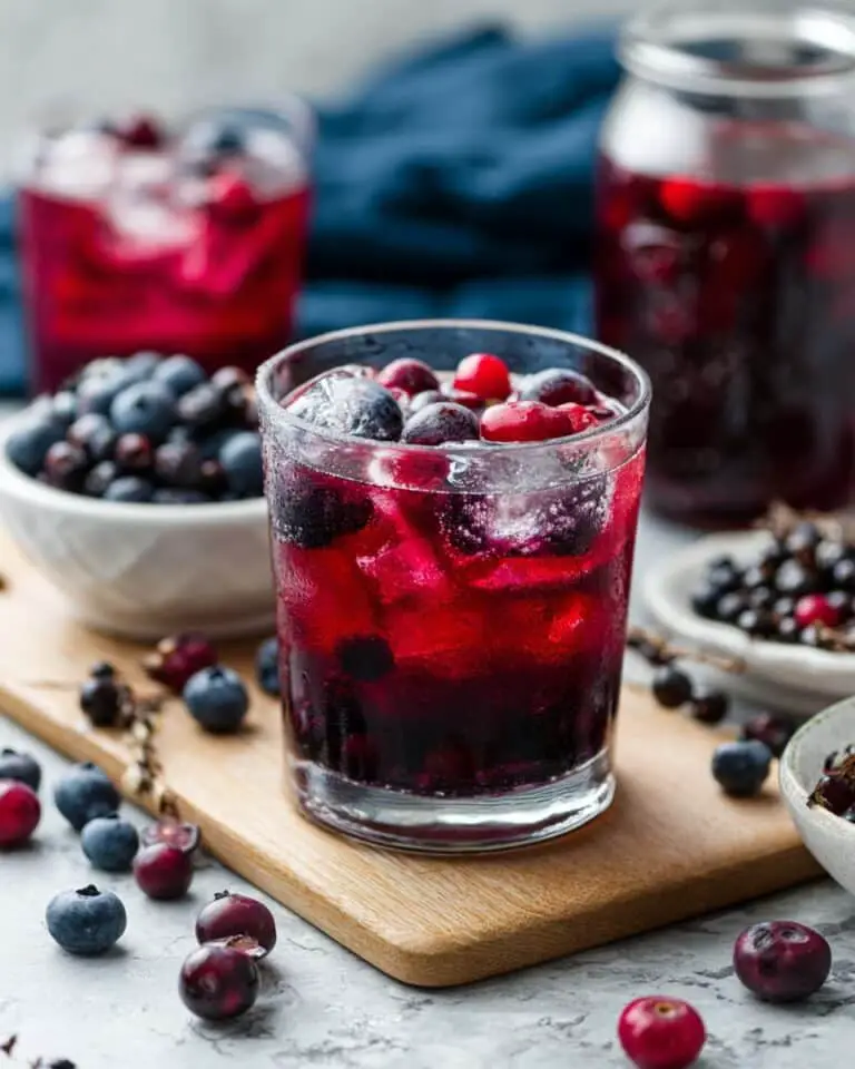 Easy Mixed Berry Mocktail Recipe