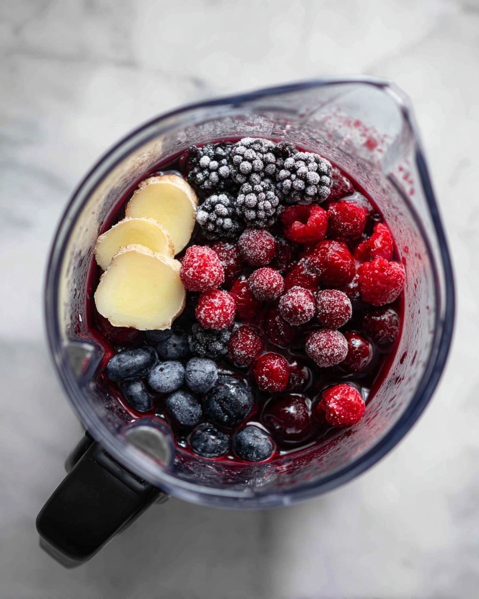 Easy Mixed Berry Mocktail Recipe - Recipe Image